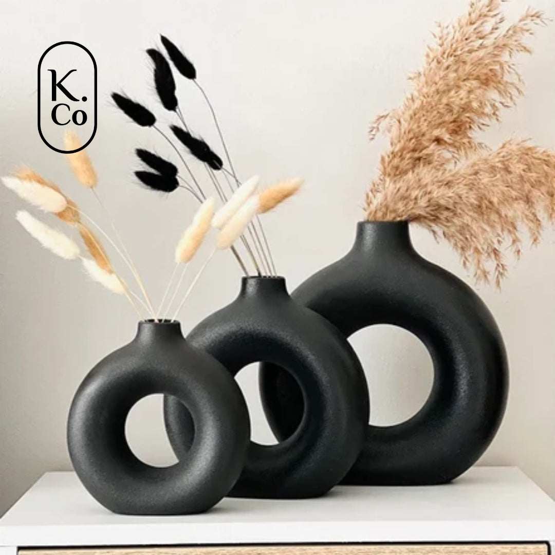 Donut vase