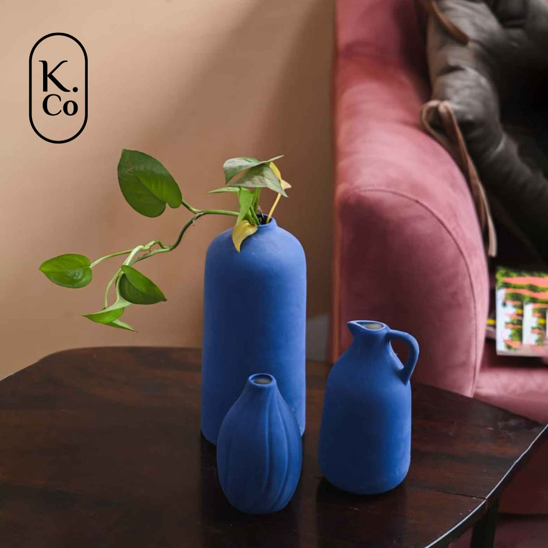 Tiara vase - blue