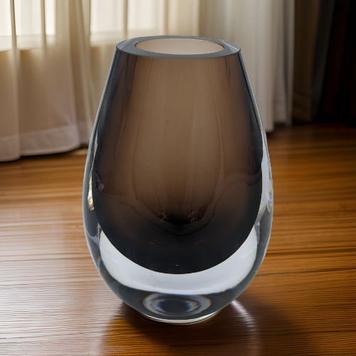 Gracefully crafted, Dewdrop vase. Add elegance to your space.
