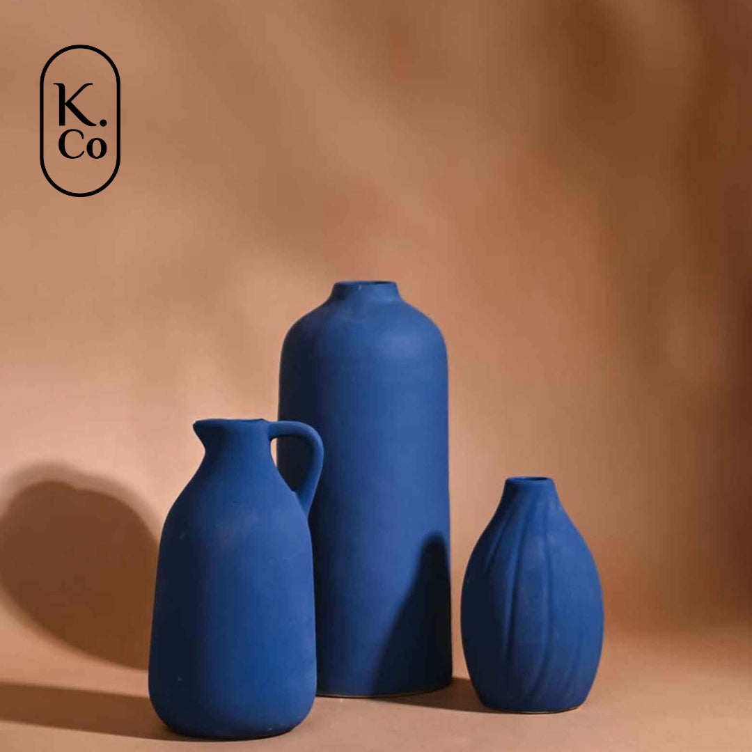 Tiara vase - blue