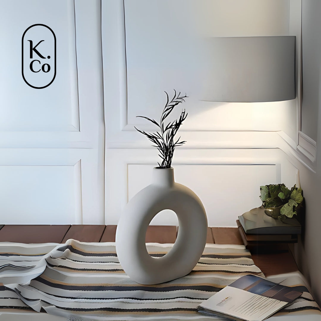 Donut vase