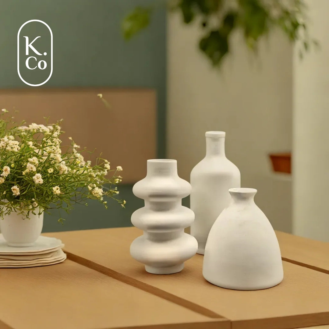 Konso vase - white
