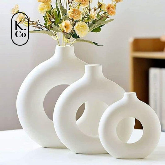Donut vase