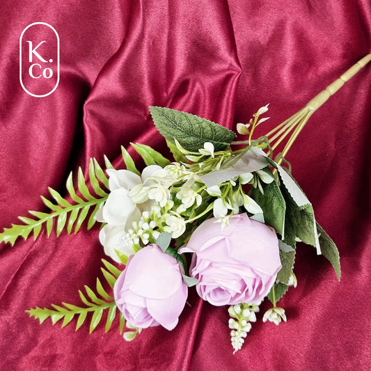 Lavender rose flower bunch
