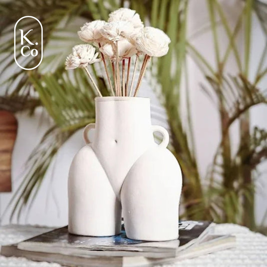 Lady vase
