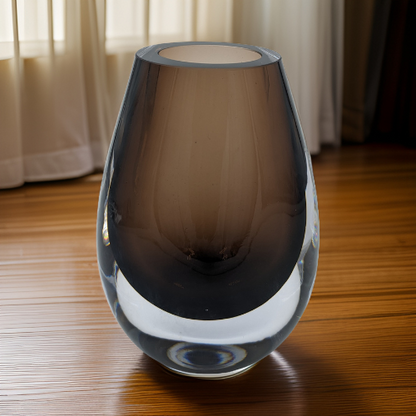 Gracefully crafted, Dewdrop vase. Add elegance to your space.