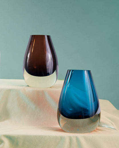 Gracefully crafted, Dewdrop vase. Add elegance to your space.