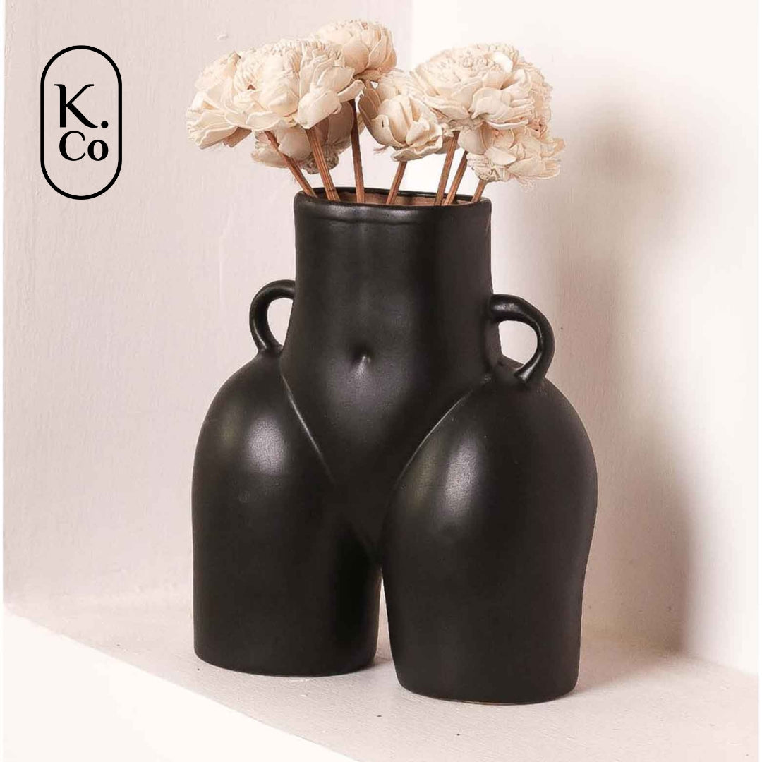 Lady vase