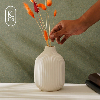 Ivory vase