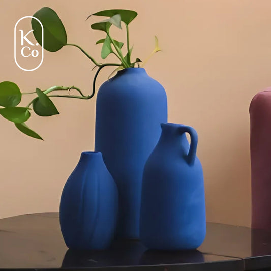 Tiara vase - blue